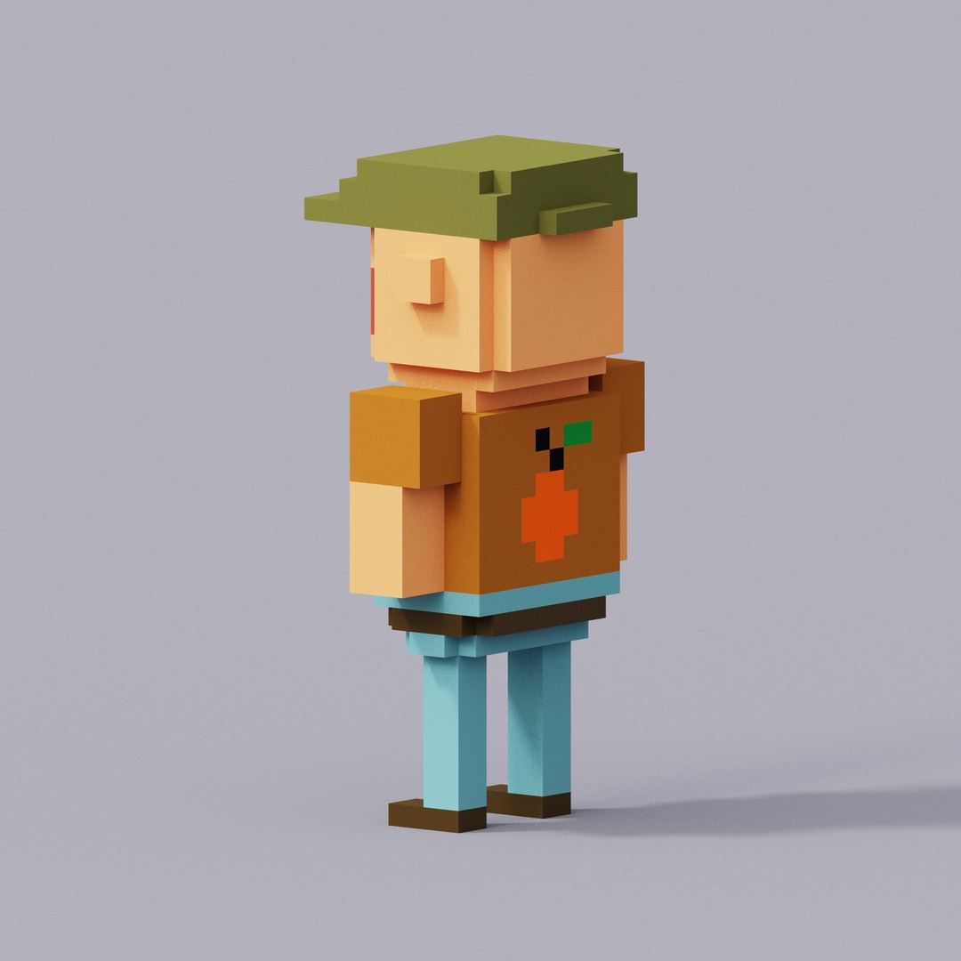 3D Voxel man https://p.turbosquid.com/ts-thumb/T5/KOH1SD/mB/snap20211031174916/png/1635703002/1920x1080/fit_q87/748e0b25de934965efbb0cfd177ed0455c58abcb/snap20211031174916.jpg
