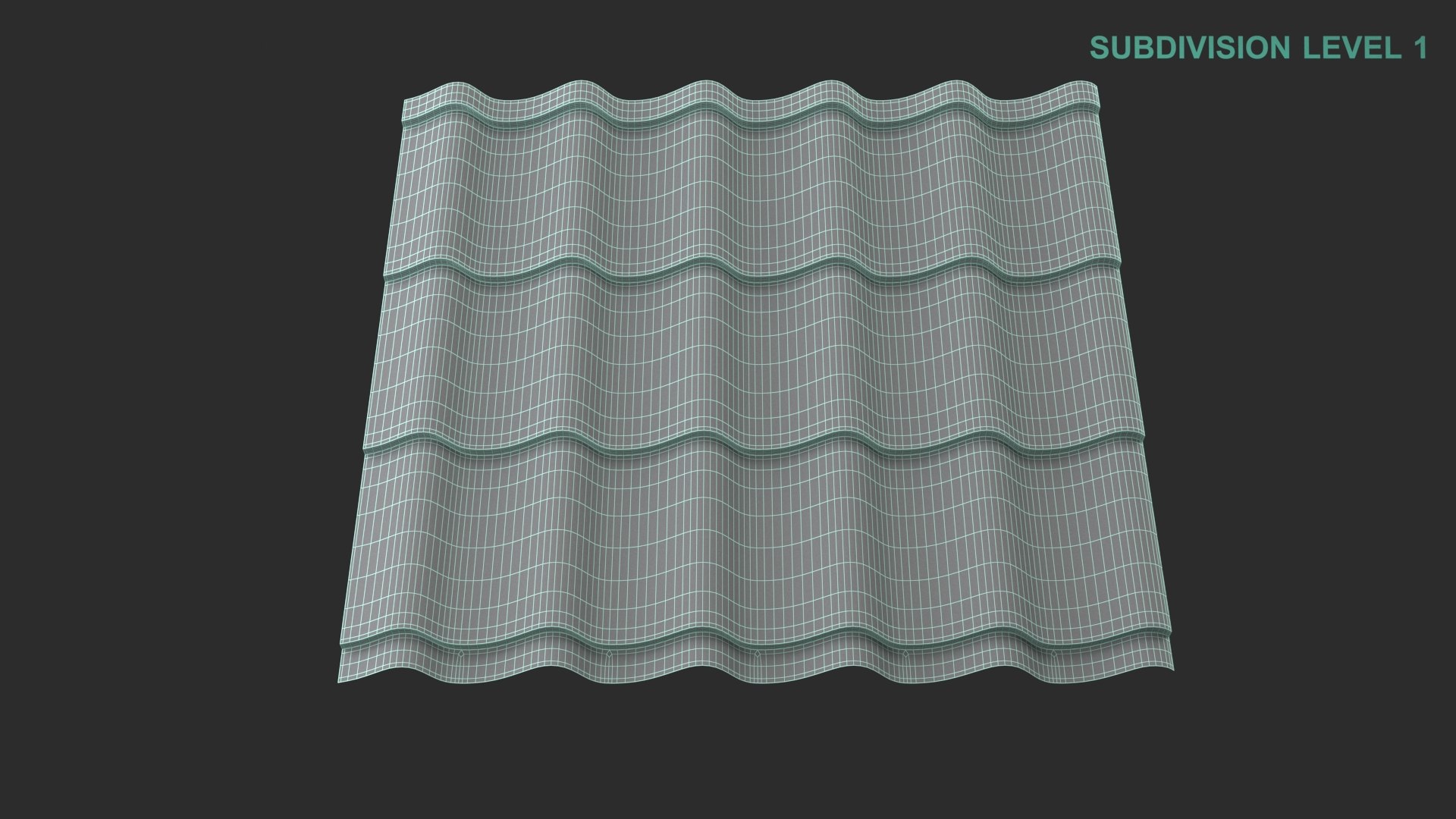 Roof Tile 3D model https://p.turbosquid.com/ts-thumb/T5/LusyHY/IP/wireframe0005/jpg/1637765037/1920x1080/fit_q87/36adc2192c6d8d0a42bac61d5f1d5fc81132a846/wireframe0005.jpg