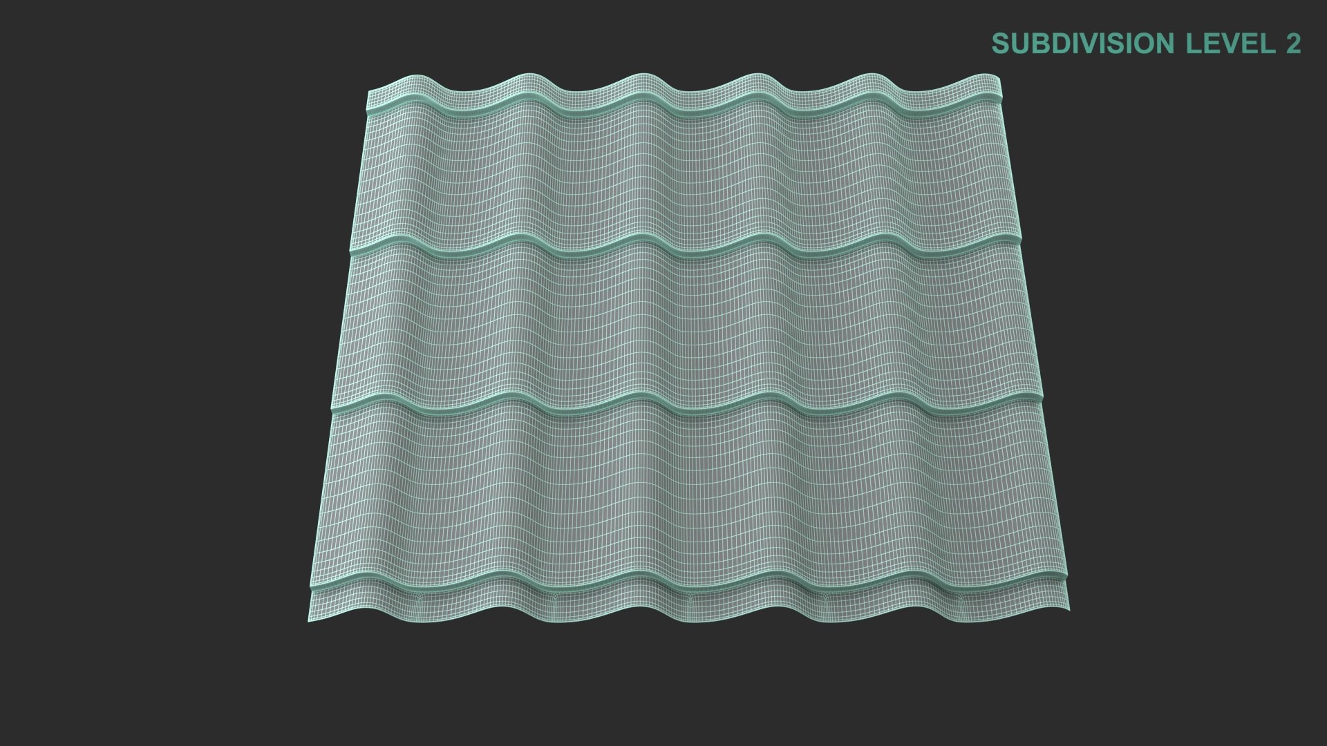Roof Tile 3D model https://p.turbosquid.com/ts-thumb/T5/LusyHY/ZB/wireframe0002/jpg/1637765037/1920x1080/fit_q87/2c6fd4b5ae9e28c7590042118b753626a0a12d52/wireframe0002.jpg