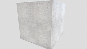 3D pbr old concrete