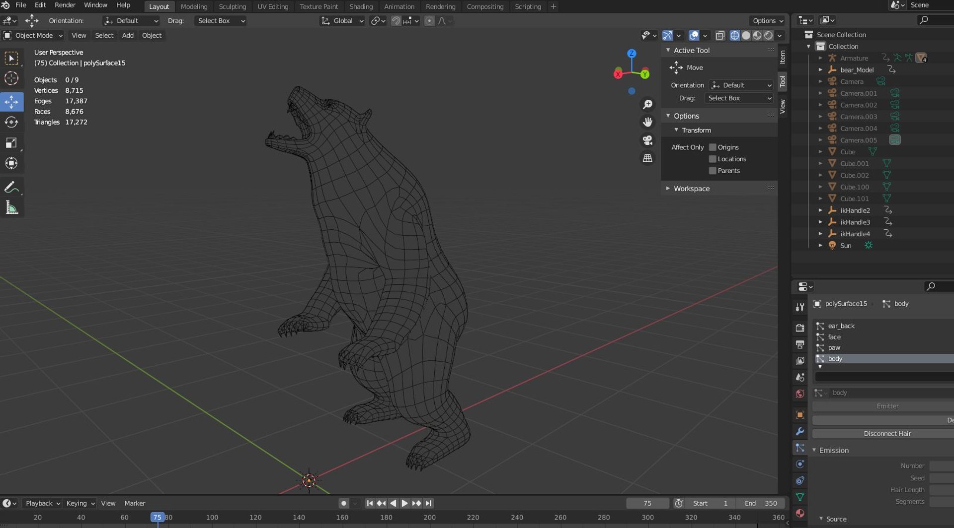 3D bear fur animation https://p.turbosquid.com/ts-thumb/T5/QfYJL2/Uf/wireframe05/jpg/1616606902/1920x1080/fit_q87/08085a4ce23b7c49e81747dd96b12a3f09a28a71/wireframe05.jpg