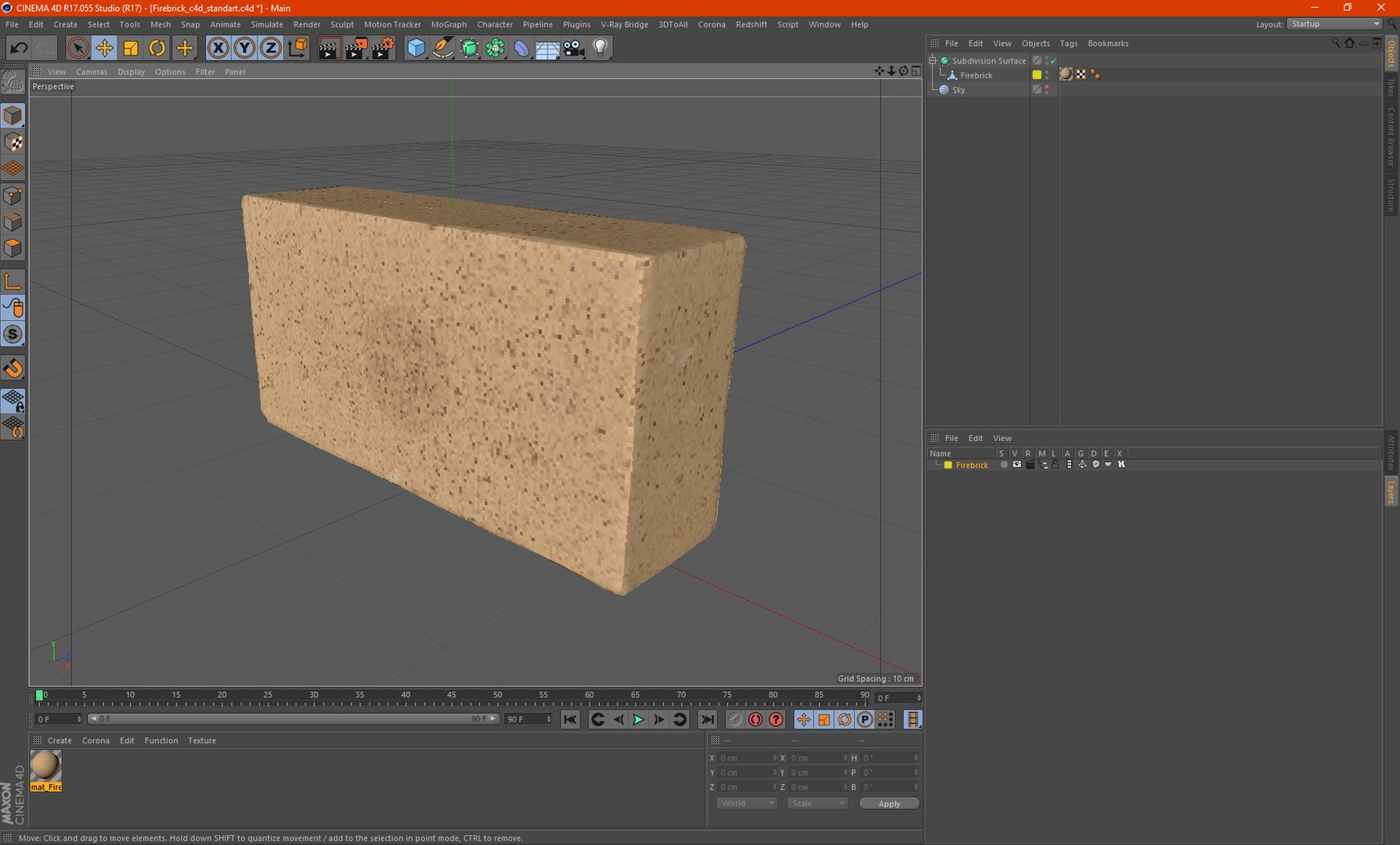 Firebrick 3D Model - TurboSquid 1965729