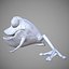cartoon frog 3D