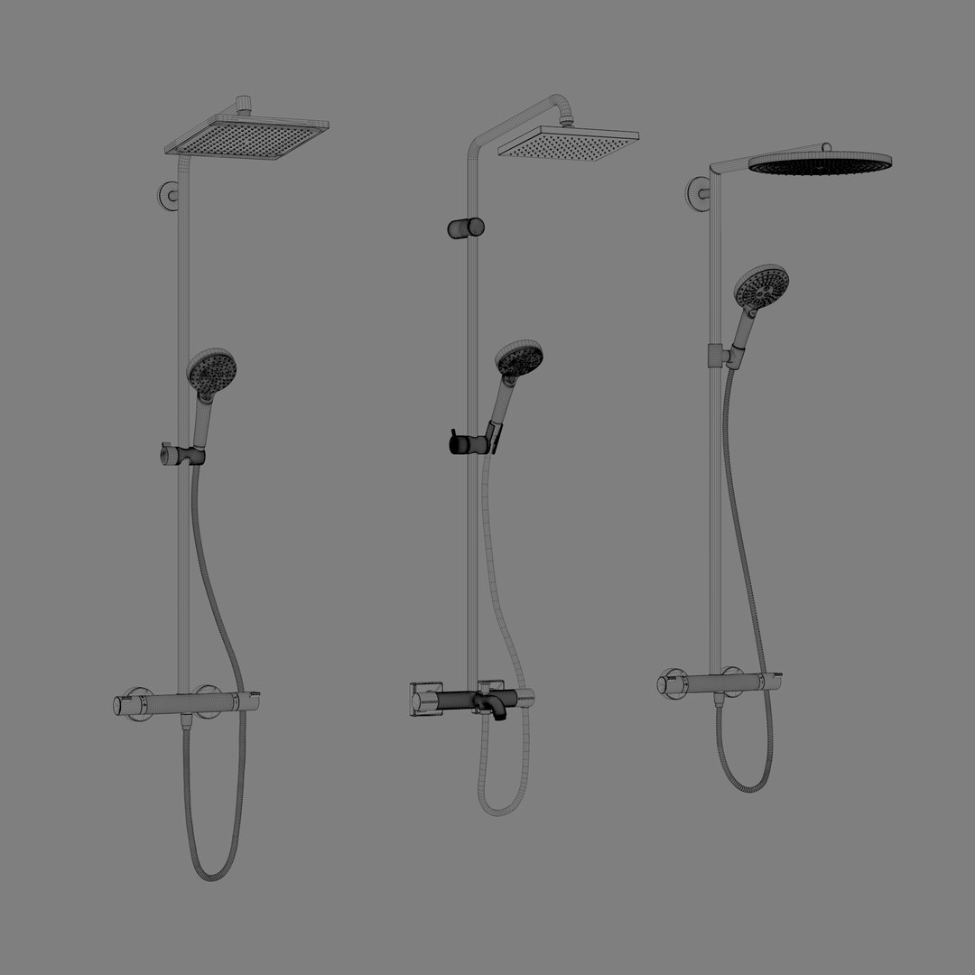 Modern Bathroom Shower Head Set   3 Shower Head 3D model https://p.turbosquid.com/ts-thumb/T5/Zgps4u/32/showerhead/png/1788966683/1920x1080/fit_q87/991dffcfe6e8ba1ddc4b54651f7537b779f424c5/showerhead.jpg