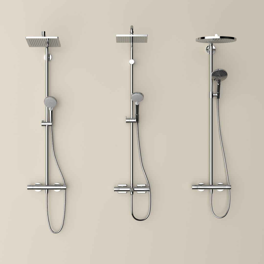 Modern Bathroom Shower Head Set   3 Shower Head 3D model https://p.turbosquid.com/ts-thumb/T5/Zgps4u/IB/showerhead01/png/1788941119/1920x1080/fit_q87/40974ab96ded413f75a6c140d539549c84cf957c/showerhead01.jpg