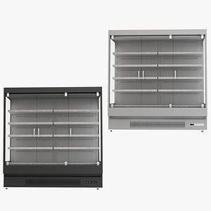 Freezer Display Black White Collection