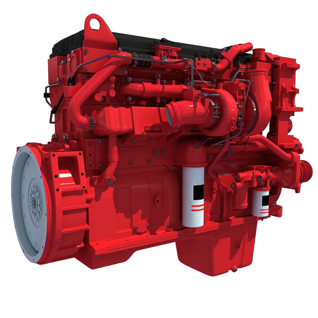 Heavy Truck Engine 3D Model - TurboSquid 1153178