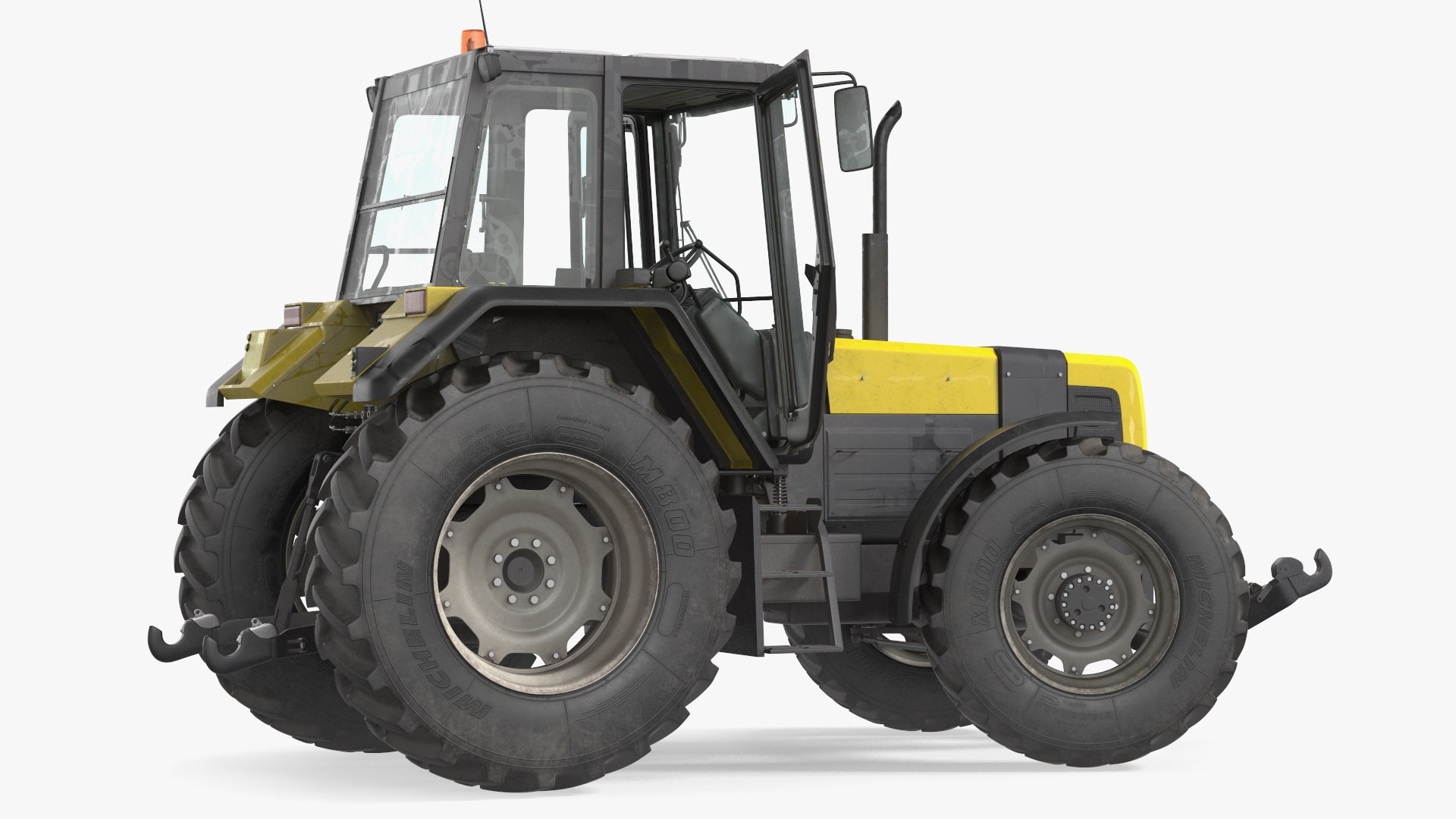 3D Wheel Tractor Dirty Rigged - TurboSquid 1891335