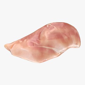 3D Fresh Chicken Breast 01 - Real-Time