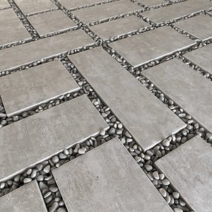 3D Paving pebble n26
