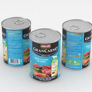 Gran Carno Beef Salmon Food Can 400g