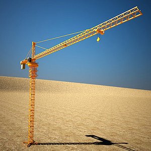 3d tower crane model