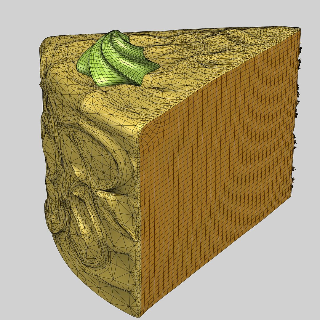 Slices Cake Obj