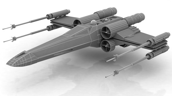 3D model star wars x wing - TurboSquid 1627810