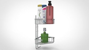 shower shelves model