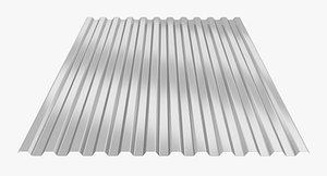 3D profiled sheet model