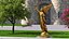 Fantasy Gold Angel Statue