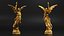 Fantasy Gold Angel Statue
