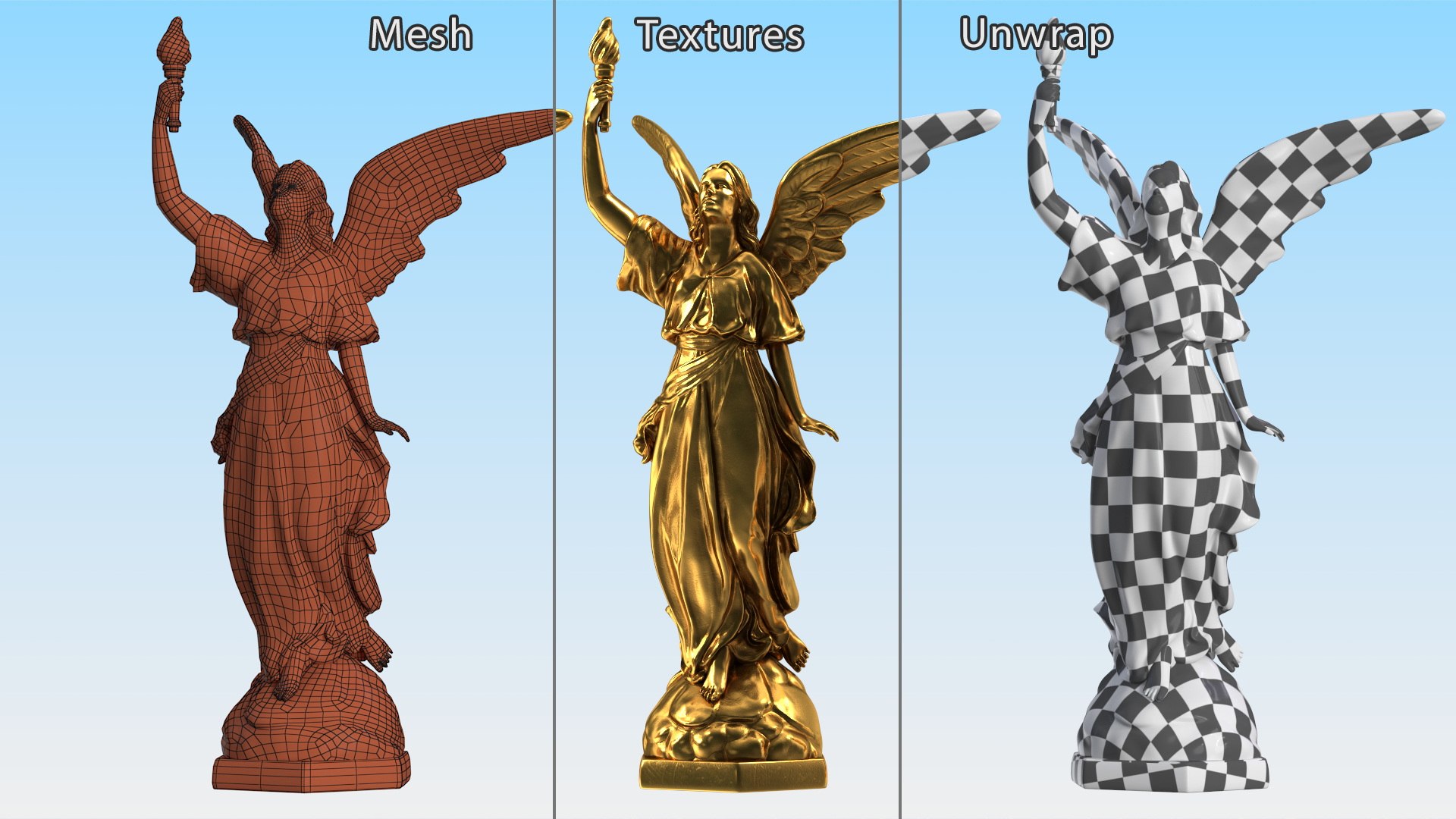 3D Fantasy Gold Angel Statue model https://p.turbosquid.com/ts-thumb/T6/5bNEAW/hl/fantasygoldangelstatuevray3dmodel019/jpg/1676434326/1920x1080/fit_q87/f80bfc4a26447f36d873f4769f578ca93ccadc4d/fantasygoldangelstatuevray3dmodel019.jpg