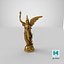 Fantasy Gold Angel Statue