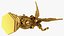 Fantasy Gold Angel Statue