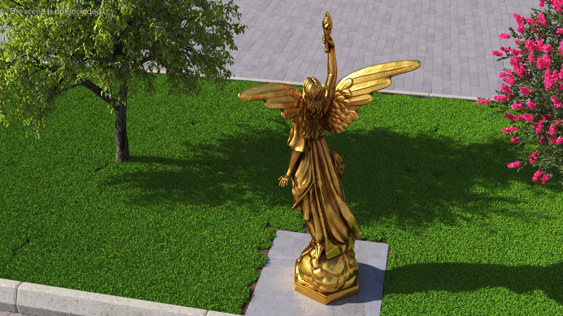 3D Fantasy Gold Angel Statue model https://p.turbosquid.com/ts-thumb/T6/5bNEAW/zD/fantasygoldangelstatuevray3dmodel006/jpg/1676434283/1920x1080/fit_q87/ebe17916016c7c6225759342eeef855dfc09b7ec/fantasygoldangelstatuevray3dmodel006.jpg
