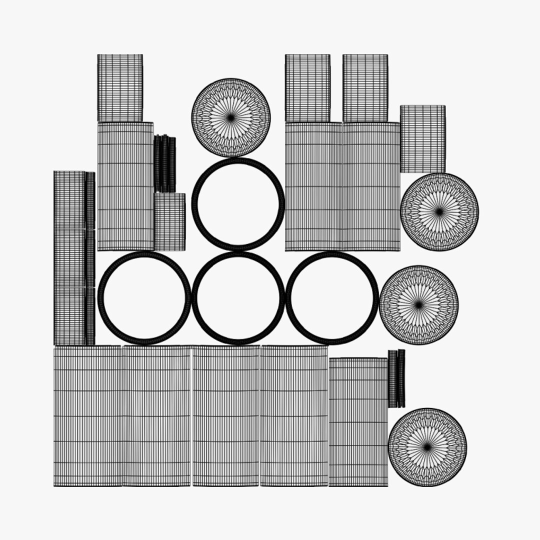 3D Basic Tea Tube - Geometry Only No Textures No Materials - TurboSquid ...
