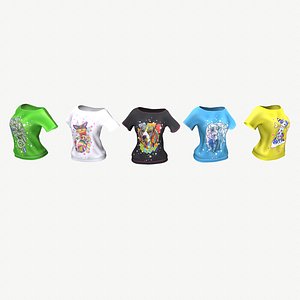 Girls T-shirt - 5 colors