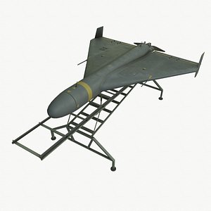 Shahed 136 Geran-2 with launch ramp