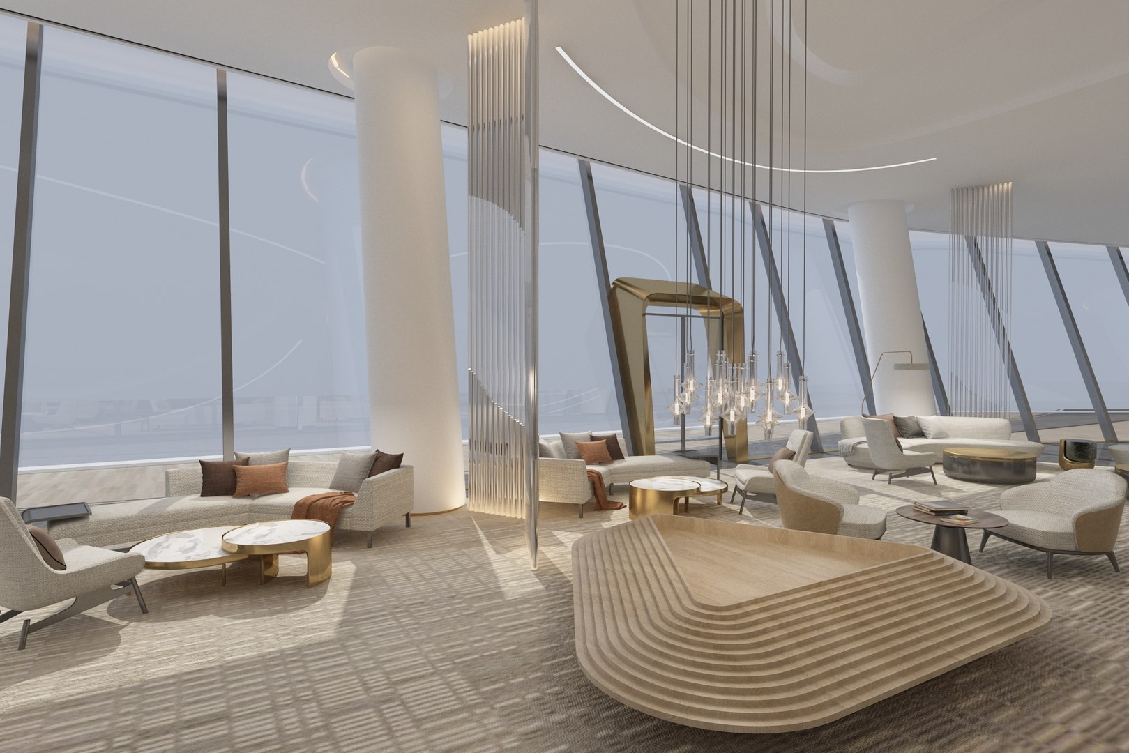 Negotiation Hall 3D - TurboSquid 1698713
