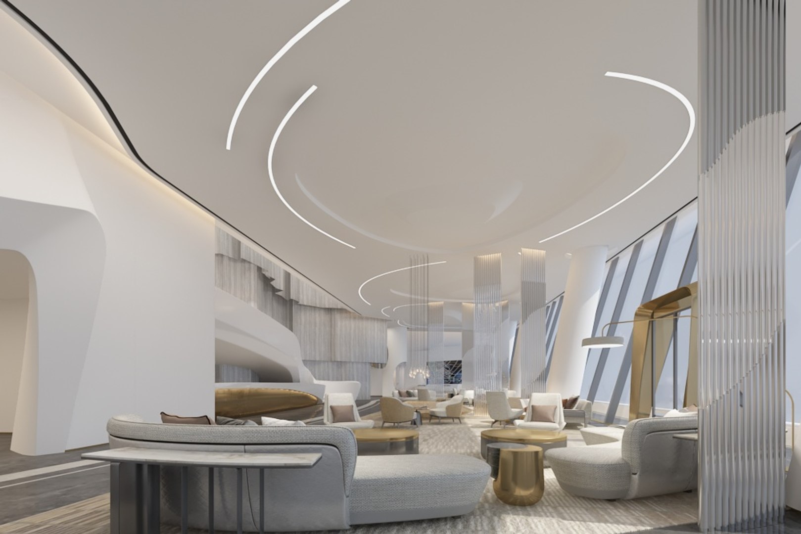 Negotiation Hall 3D - TurboSquid 1698713