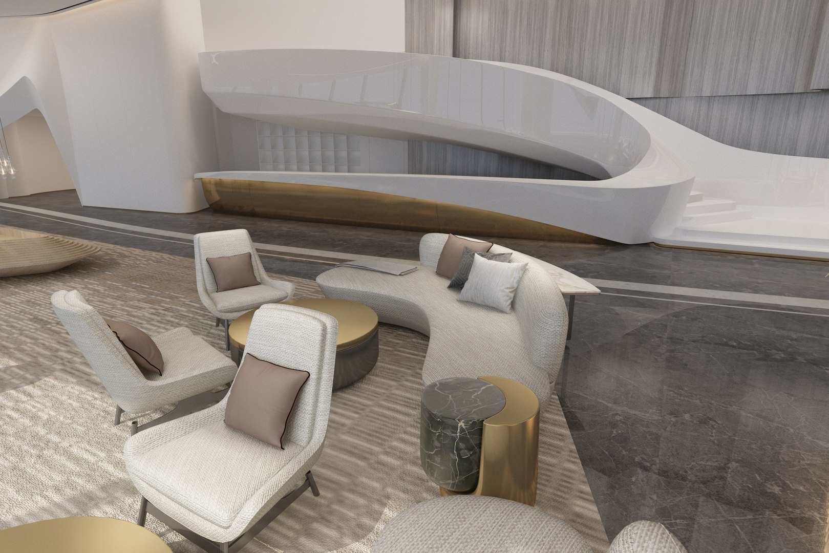 Negotiation Hall 3D - TurboSquid 1698713