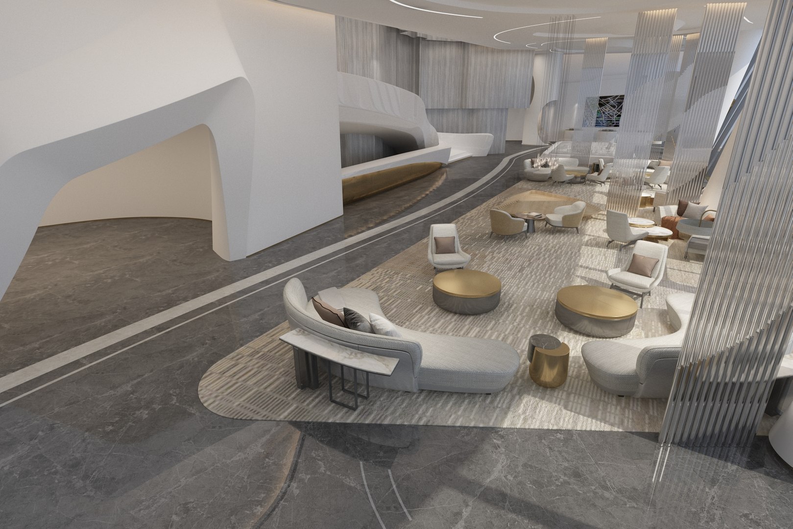 Negotiation Hall 3D - TurboSquid 1698713