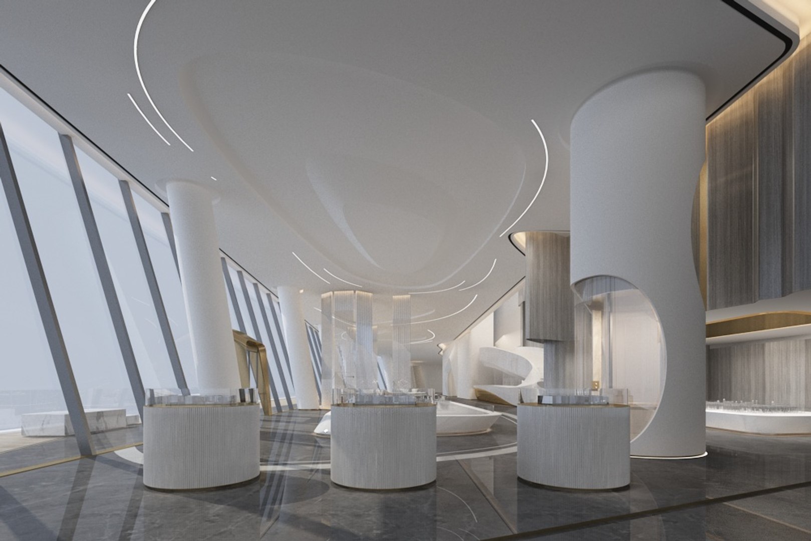 Negotiation Hall 3D - TurboSquid 1698713