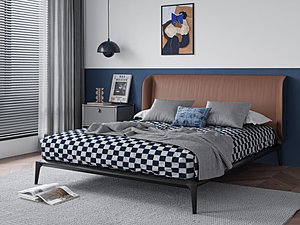 Cozy Bedroom Interior Scene 3D model