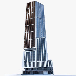 Residential Tower 03 3D model