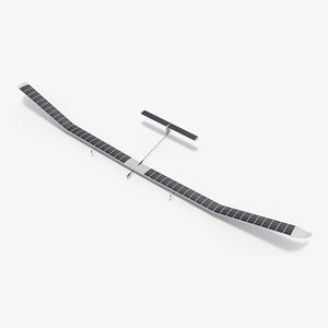 3D Airbus Zephyr S Solar Powered Drone model