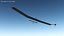 3D Airbus Zephyr S Solar Powered Drone model