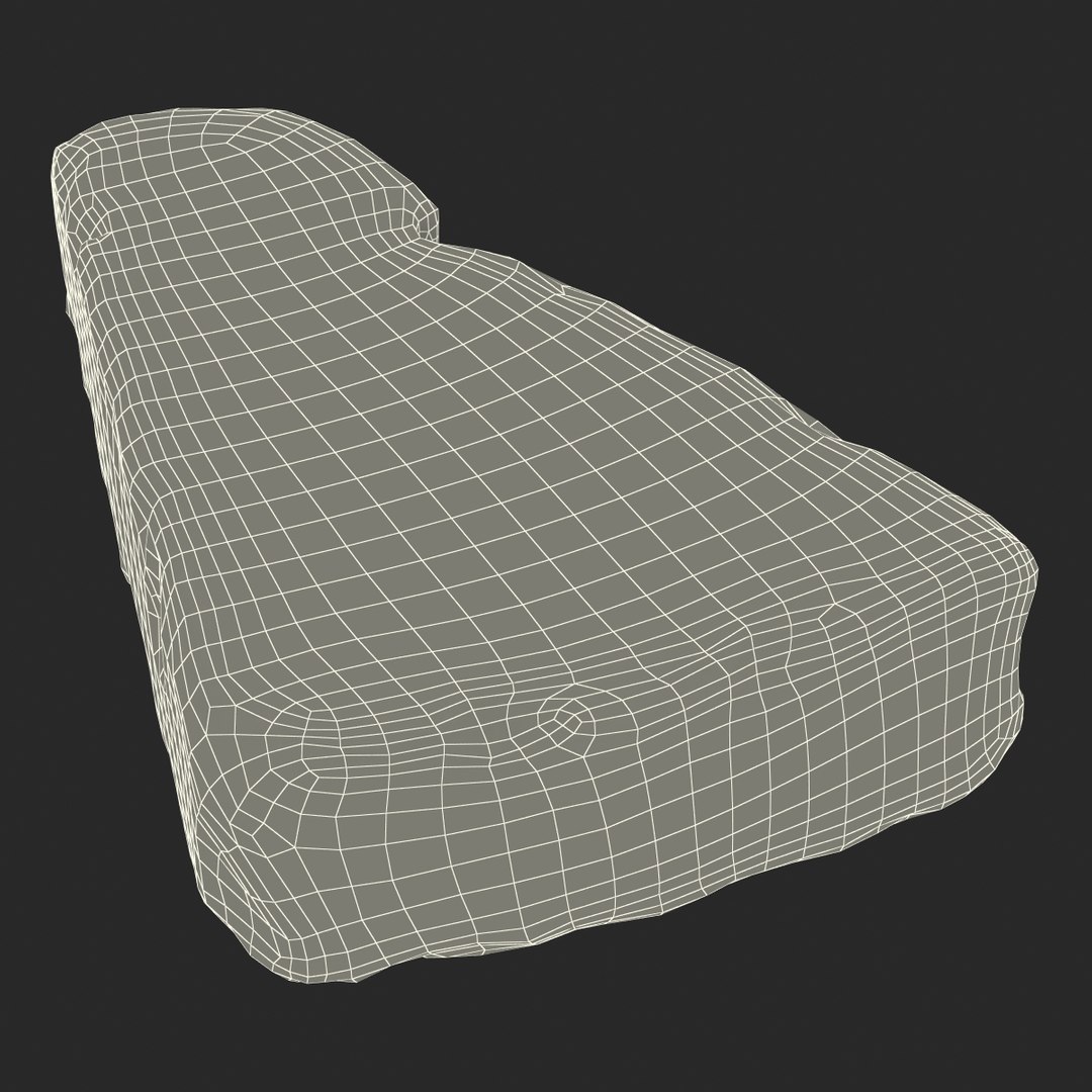concrete chunk 7 materials 3d model