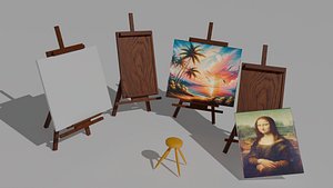 Painting Canvas 3D