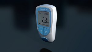glucose monitor coaguchek xs 3D model
