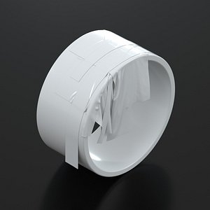 Fabric material model 3D model
