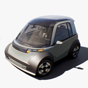 Microcar - Game Ready Vehicle model