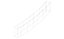 Concrete Curb Radius Set Outer R3 R5 R8 R12  4 Piece Curved Sidewalk Border Collection