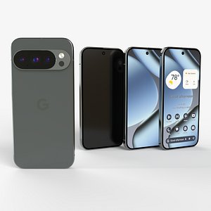 Google Pixel 10  Pro Obsidian 3D model