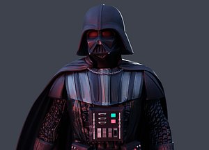 Darth Vader Low-Poly