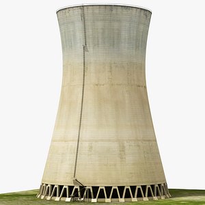 3D nuclear tower plant