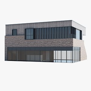 Restaurant Building 3D model