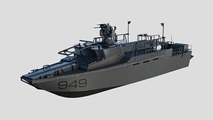 Combat Boat CB90 - Military Patrol Boat model