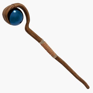 Stylized Magic Staff